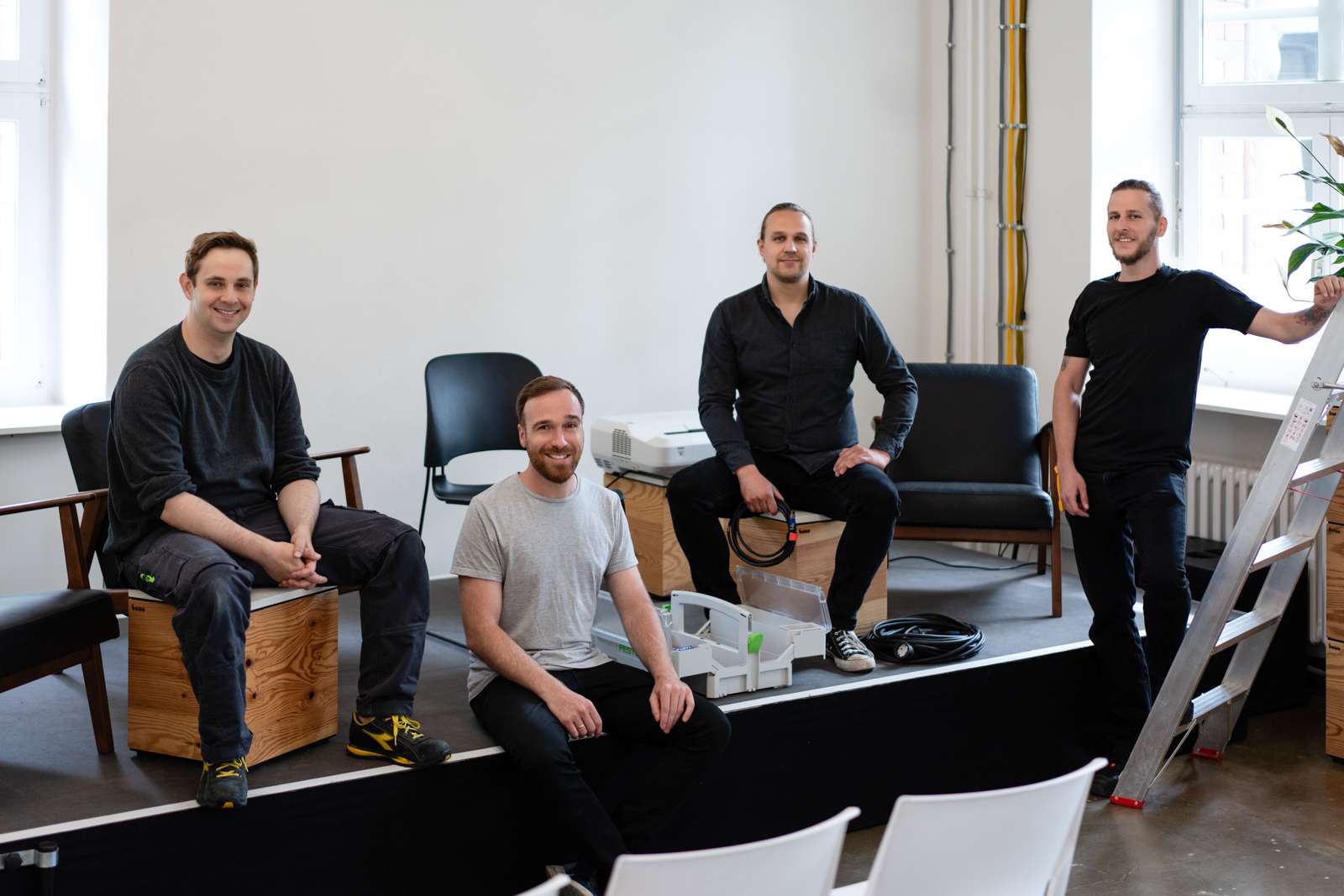 Team-Foto erstellt von Jennifer Christine Photography